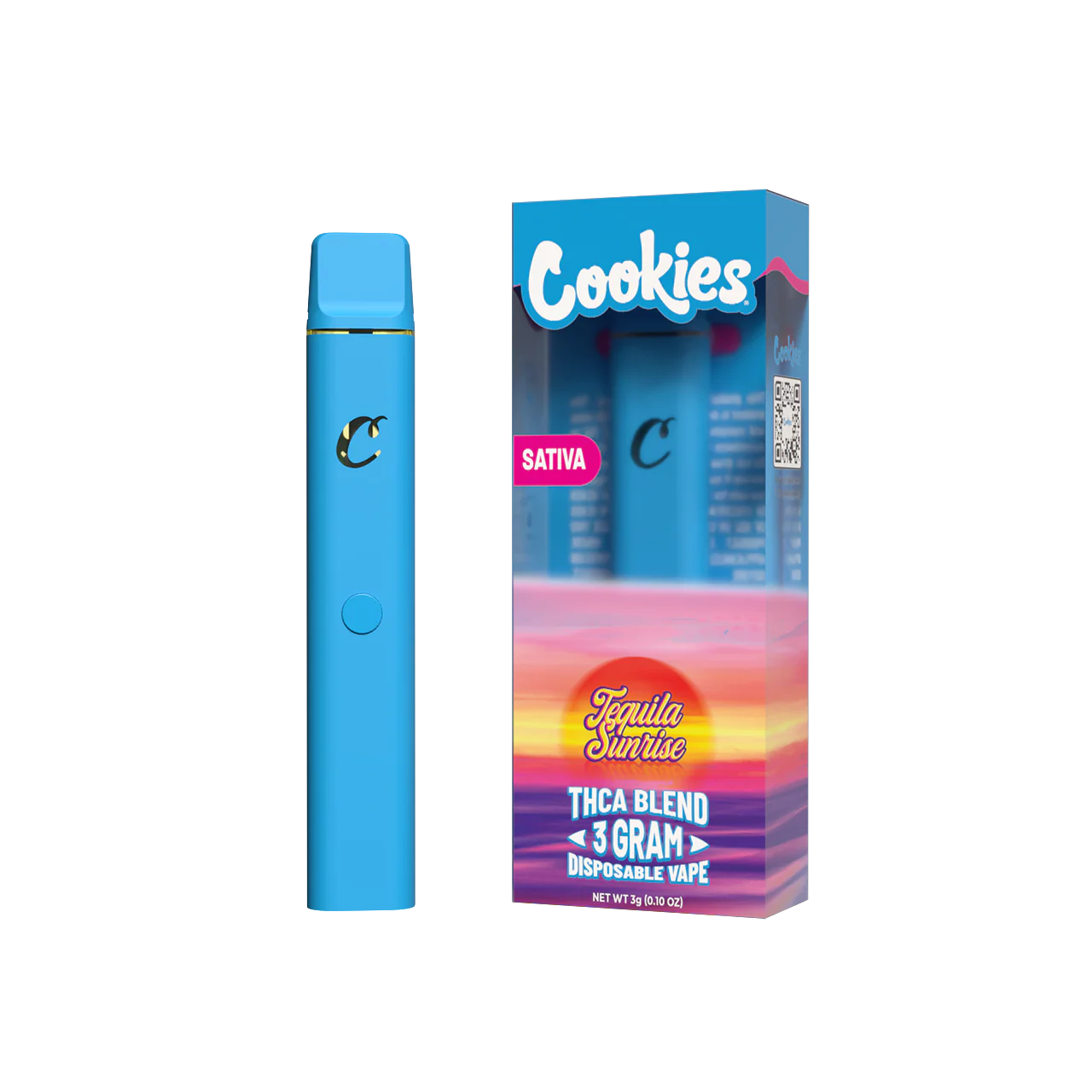Cookies – Rechargeable Pod Vape 3g – Tequila Sunrise - Sativa