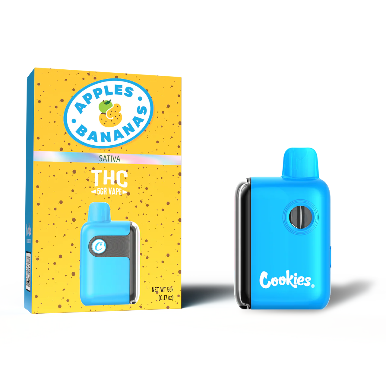 Cookies – Rechargeable Pod Vape 5g – Apples & Bananas - Sativa