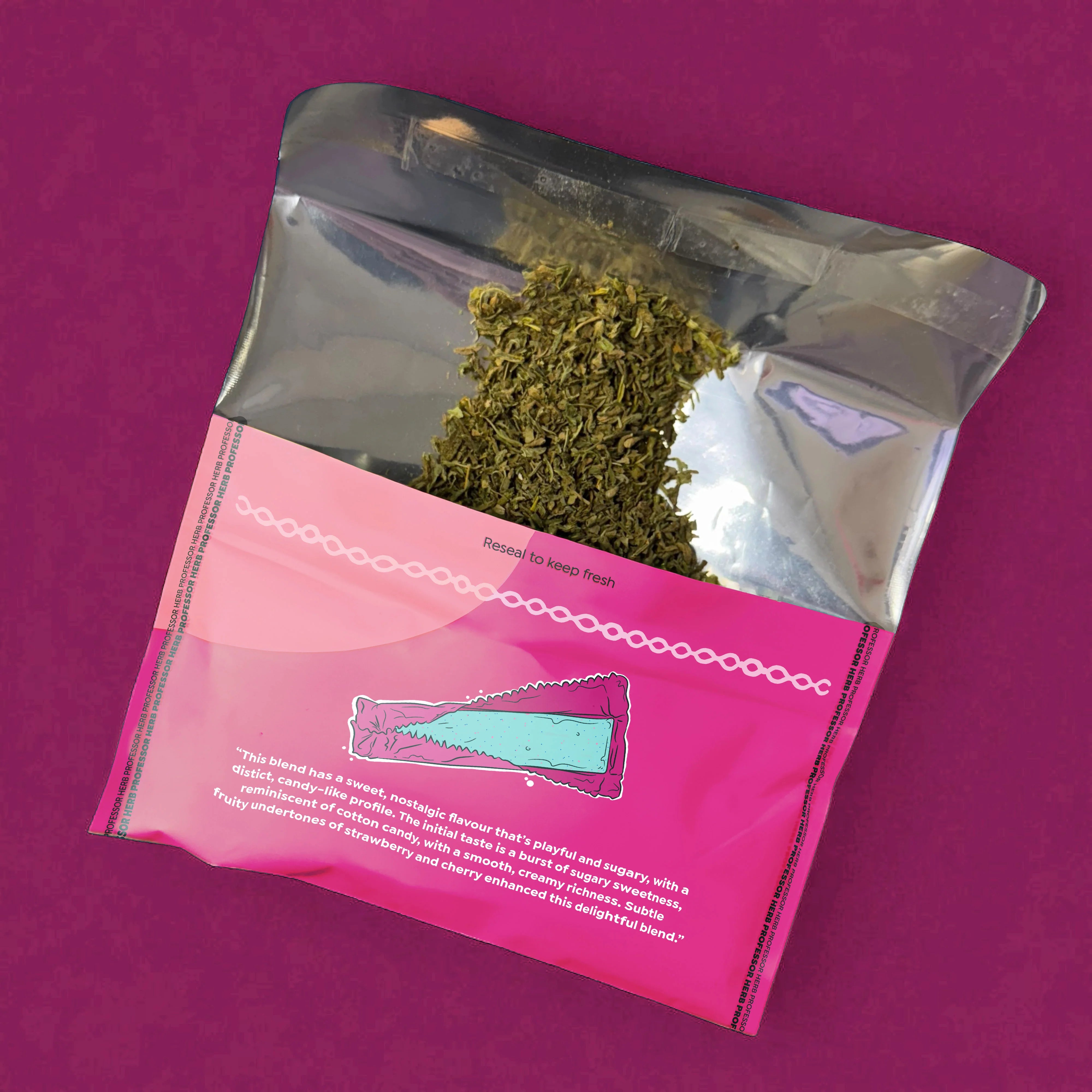 Professor Herb Premium Hemp Blend (24 g) – Bubblegum