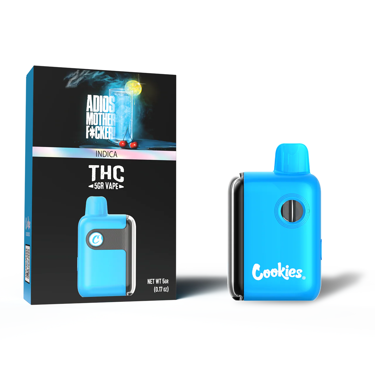 Cookies – Rechargeable Pod Vape 5g – Adios MF - Indica