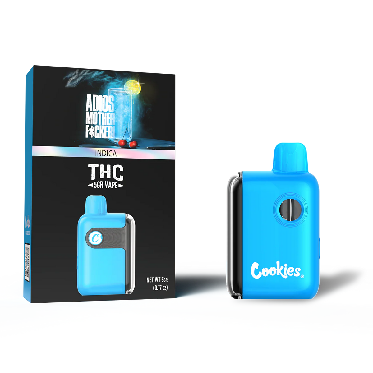 Cookies – Rechargeable Pod Vape 5g – Adios MF - Indica