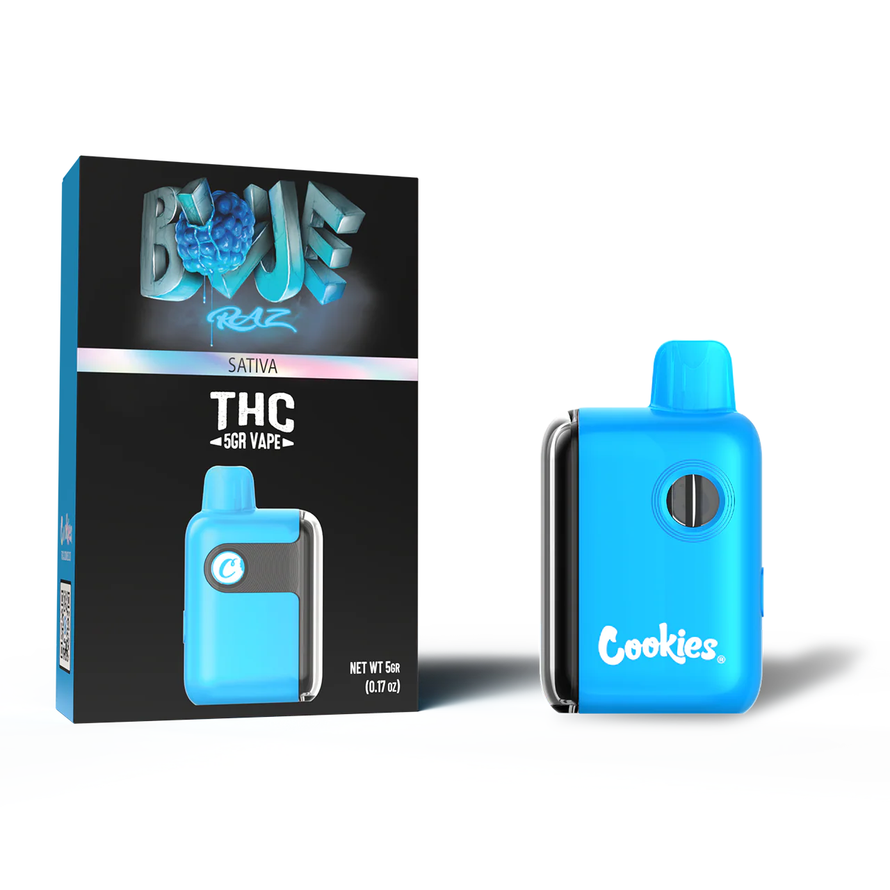 Cookies – Rechargeable Pod Vape 5g – Blue Razz - Sativa