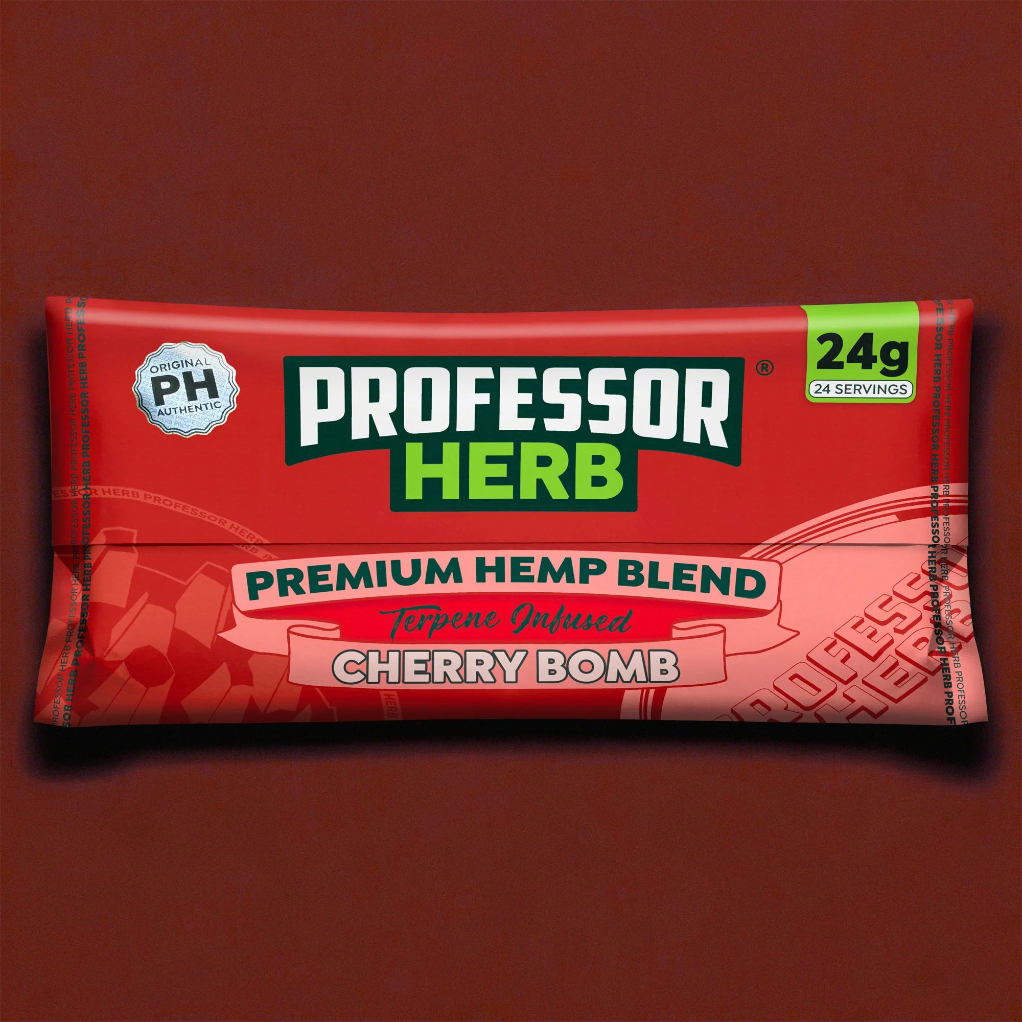 Professor Herb Premium Hemp Blend (24 g) – Cherry Bomb